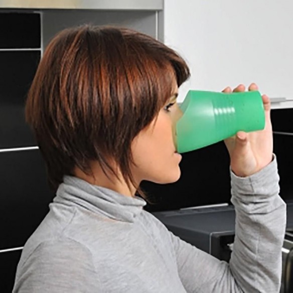 Verre Ergo à découpe nasale