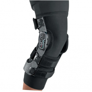 Habillage de protection en Lycra® Noir spéciale attelle - Donjoy