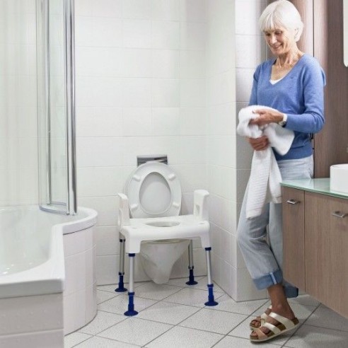 Chaise percée de douche modulaire Pico Commode