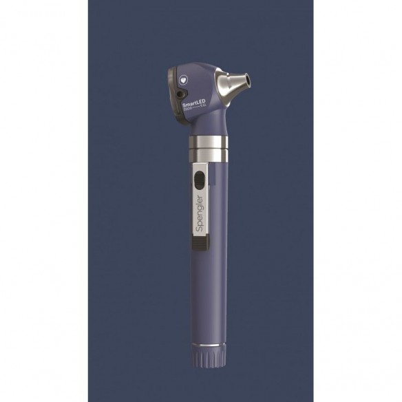Otoscope Smartled 5500® Led et fibre optique couleur myrtille - Spengler