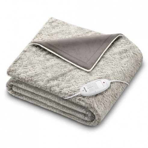 Couverture chauffante HD 75 Cosy Nordic Taupe de Beurer