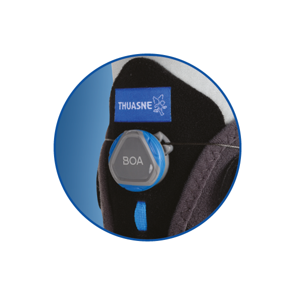 Chevillère stabilisatrice avec système de serrage BOA Malleo Dynastab® BOA - Thuasne