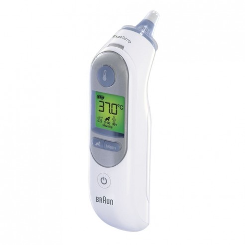 Thermomètre auriculaire infrarouge Thermoscan 7 avec fonction Age Precision - Braun la marque n°1 auprès des médecins*