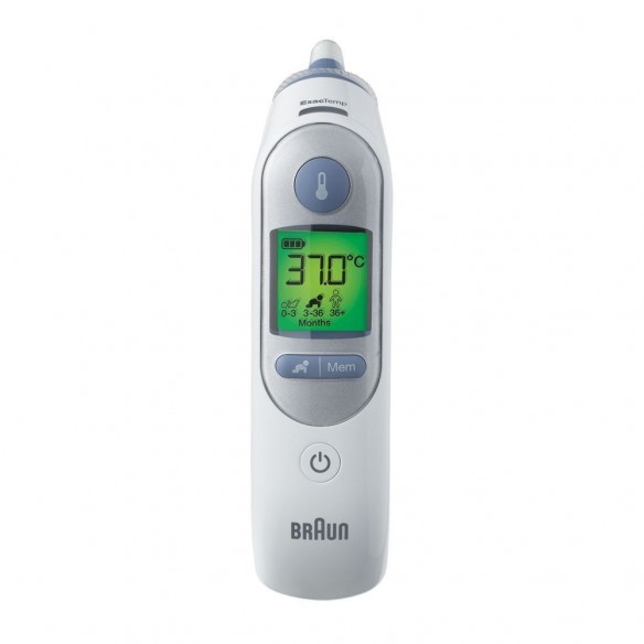 Thermomètre auriculaire infrarouge Thermoscan 7 avec fonction Age Precision - Braun la marque n°1 auprès des médecins*