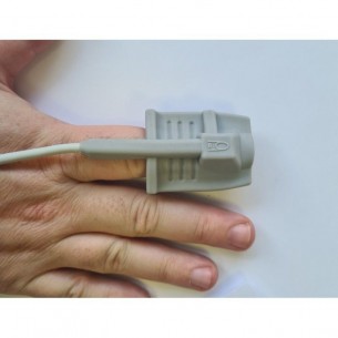 Capteur Spo2 adulte silicone pour oxymètre MASTER PALM 2 - Spengler 2