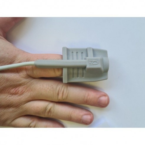 Capteur Spo2 adulte silicone pour oxymètre MASTER PALM 2 - Spengler