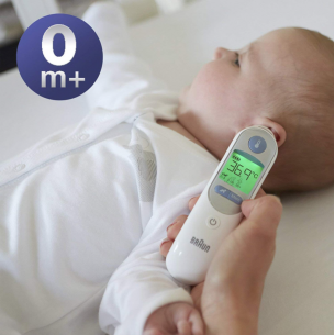 Thermomètre auriculaire infrarouge Thermoscan 7 avec fonction Age Precision - Braun la marque n°1 auprès des médecins* 2