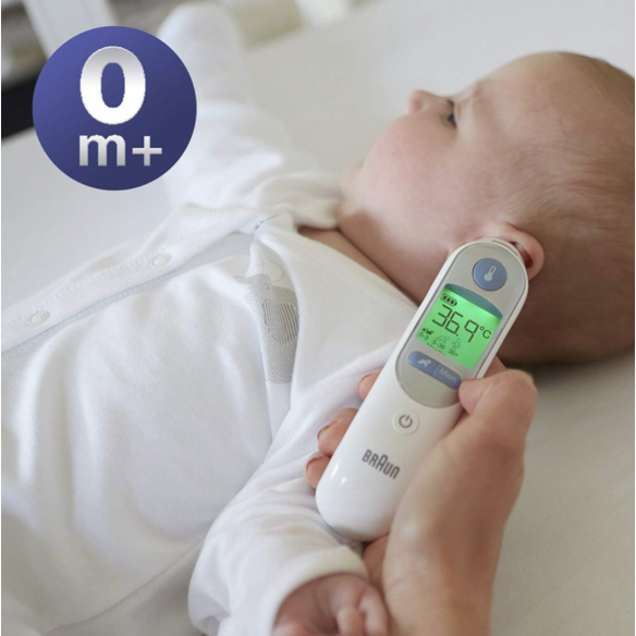 Thermomètre auriculaire infrarouge Thermoscan 7 avec fonction Age Precision - Braun la marque n°1 auprès des médecins*