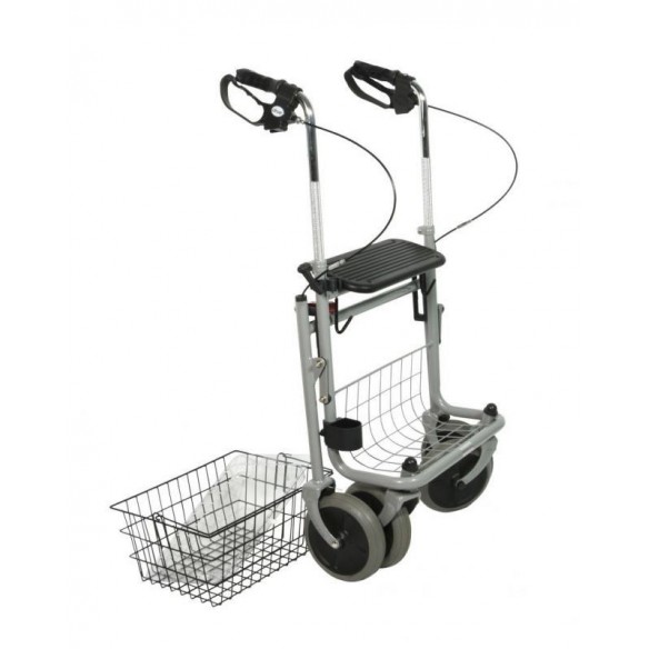 Rollator CRISTALLO plié | Adam Orthopédie & Matériel Médical