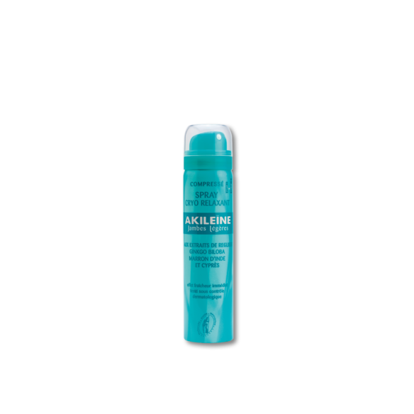 Spray Cryo Relaxant Jambes Légères Akileïne | Adam Orthopédie & Matériel Médical