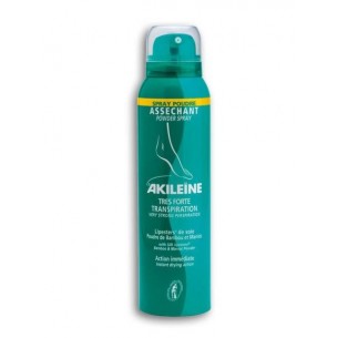 Spray poudre Asséchant Akileïne | Adam Orthopédie & Matériel Médical