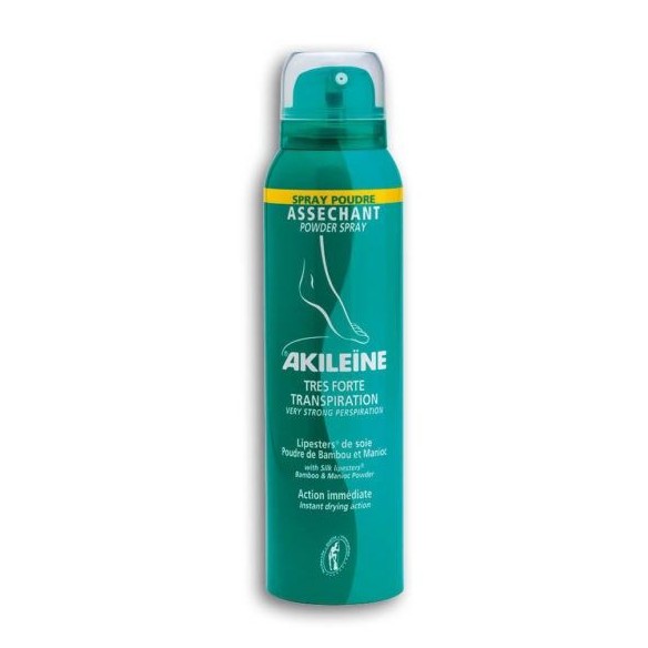 Spray poudre Asséchant Akileïne | Adam Orthopédie & Matériel Médical