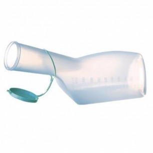 Urinal homme gradué avec bouchon | Adam Orthopédie & Matériel Médical