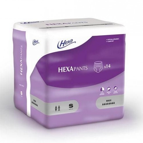 Couche-culotte HEXAPants Maxi 8 gouttes Taille S - HEXA | ADAM Orthopédie & Matériel Médical