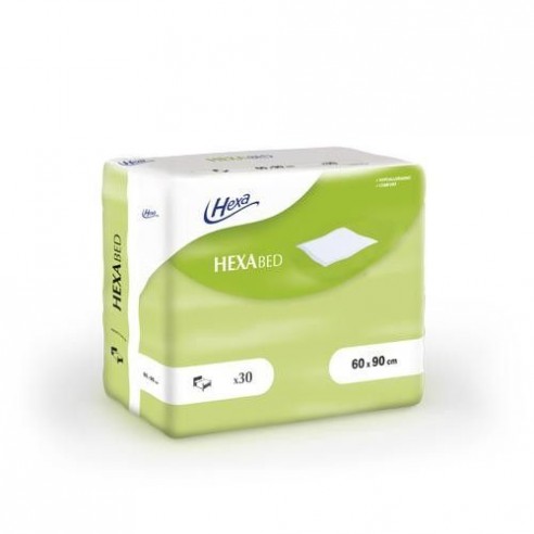 Alèses à usage unique HEXABed Maxi 8 gouttes 60 x 90 cm - Hexa | ADAM Orthopédie & Matériel Médical