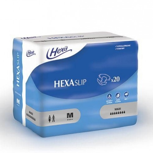 Change complet HEXASlip Maxi 8 gouttes taille M - Hexa | ADAM Orthopédie & Matériel Médical