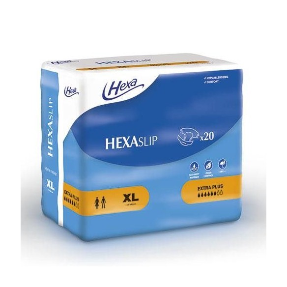 Change complet HEXASlip Extra Plus 6 gouttes taille XL - Hexa | ADAM Orthopédie & Matériel Médical