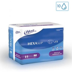 Change complet HEXASlip Maxi Plus 10 gouttes taille M - Hexa | ADAM Orthopédie & Matériel Médical