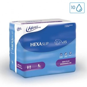 Change complet HEXASlip Maxi Plus 10 gouttes taille L - Hexa | ADAM Orthopédie & Matériel Médical