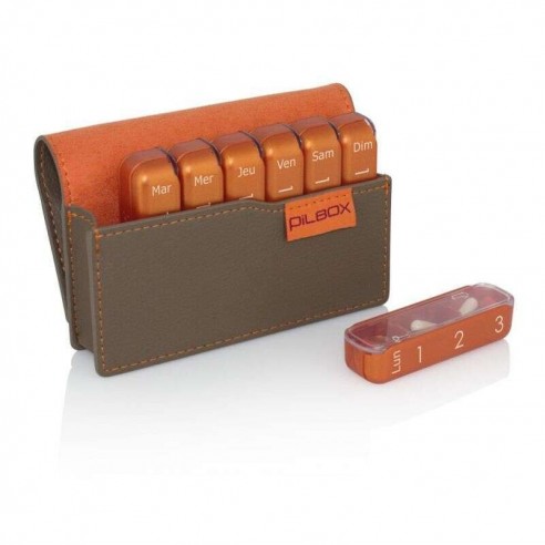 Pilulier semainier Pilbox Mini : Un pilulier très compact, chic et pratique