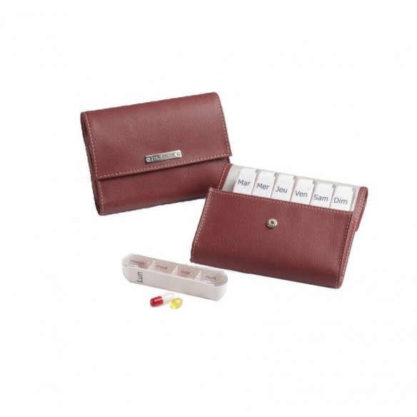 Pilulier semainier design Pilbox Liberty : Le pilulier semainier chic, compact, pratique qui vous suit partout