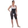 Lipo-panty®coupé genoux avec trous recouverts