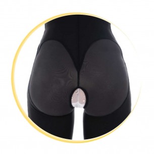 Lipo-panty®coupé genoux avec trous recouverts 2