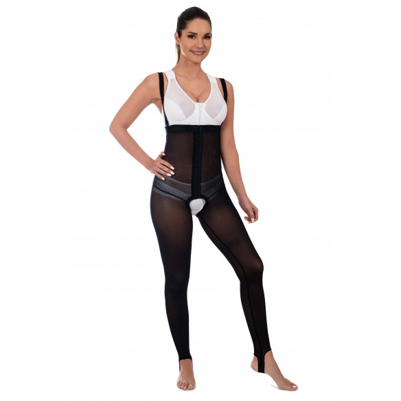 Lipo-panty®Chevilles Haut avec trous recouverts
