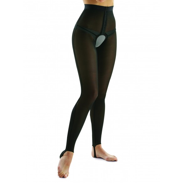Lipo-panty®Chevilles coupé taille avec trous