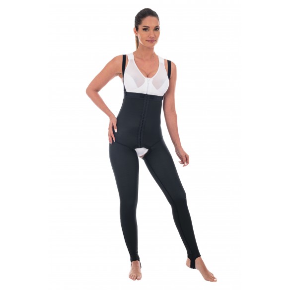 Lipo-panty® Elégance Coolmax® Chevilles Haut avec trous recouverts
