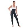 Lipo-panty® Elégance Coolmax® Chevilles Haut avec trous recouverts