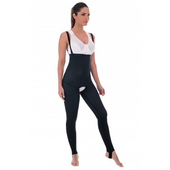 Lipo-panty® Elégance Coolmax® Chevilles Haut avec trous recouverts