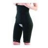 Short Lipo-Panty Élégance Coolmax haut, coupé genoux avec trous recouverts EC/003-BBL - Médical Z