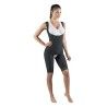Short lipo-panty® Elégance Coolmax® Haut Dos coupé genoux avec trous recouverts
