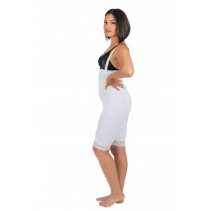 Short Lipo-Panty Élégance Coolmax haut, coupé genoux EC/003 - Médical Z 2