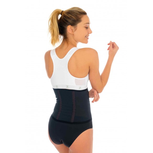 Ceinture digestive renforcée avec élastique hauteur 25 cm S/038 - Médical Z