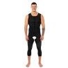Combiné Homme Dos haut, coupé mollets fermeture Zip, avec trous EC/043-HOL - Médical Z