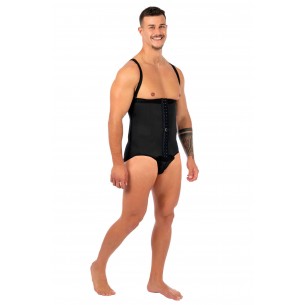 Ceinture Homme Elégance Coolmax Haute Modèle B - Fermeture centrale par agrafes EC/036 - Médical Z