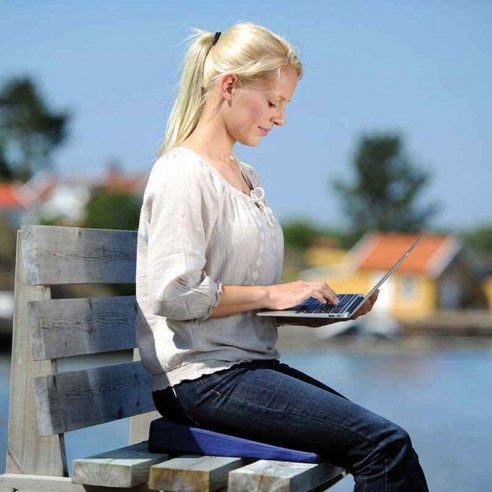 Coussin d'assise triangulaire SISSEL® avec bande anti-dérapante (taie incluse)