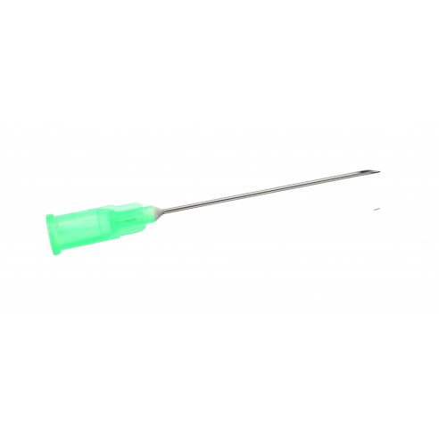 Aiguille Hypodermique stérile à usage unique Verte 21G x 16 mm - Terumo | ADAM Orthopédie & Matériel Médical