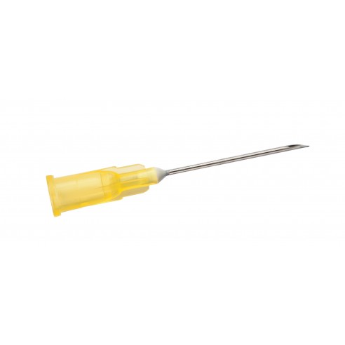 Aiguille Hypodermique stérile à usage unique Jaune 20G x 25 mm - Terumo | ADAM Orthopédie & Matériel Médical