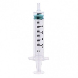 Seringue 3 pieces Emerald 2 ml cone centré sans aiguille - Becton Dickinson | ADAM Orthopédie & Matériel Médical