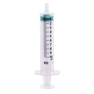 Seringue 3 pieces Emerald 10 ml cone centré