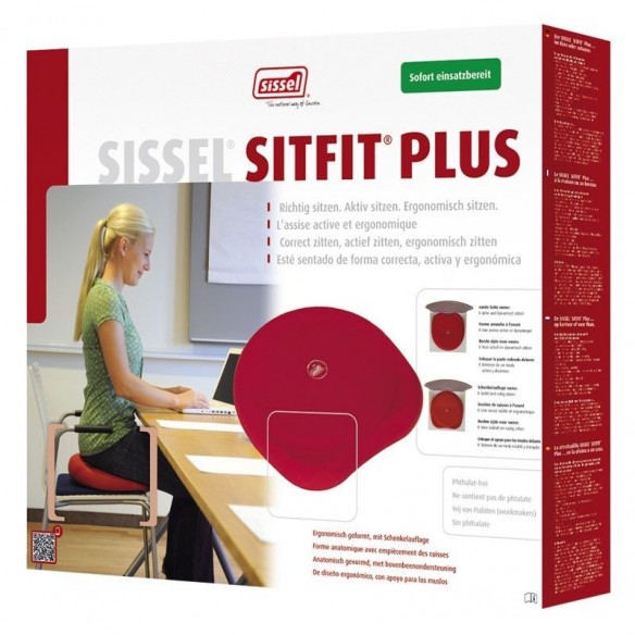 Coussin d'assise actif et ergonomique coccyx SITFIT PLUS - Sissel | ADAM Orthopédie & Matériel Médical