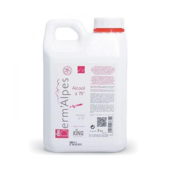 Alcool à 70° : bidon de 2 L | ADAM Orthopédie & Matériel Médical