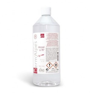 Alcool à 70° : bouteille de 1 L | ADAM Orthopédie & Matériel Médical