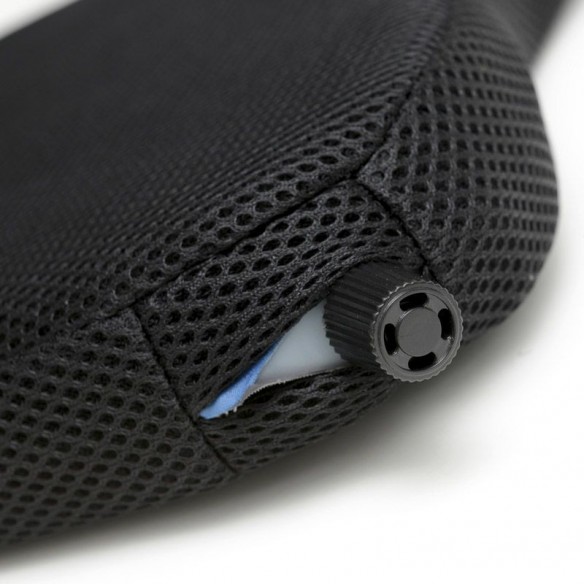 Coussin d'assise coccyx SIT AIR noir - Sissel | ADAM Orthopédie & Matériel Médical