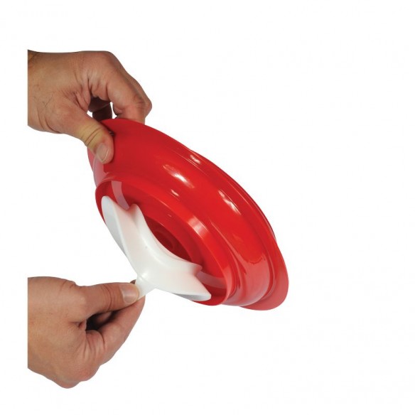 Assiette à rebord utilisable à une main - Identités | ADAM Orthopédie & Matériel Médical