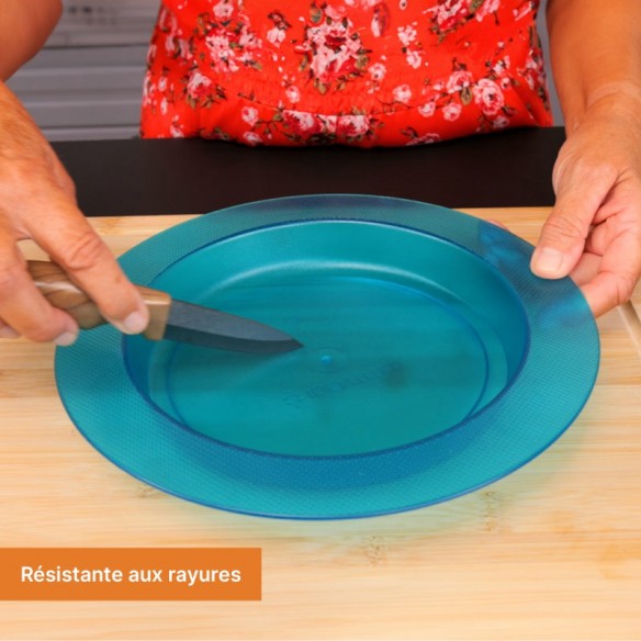 Assiette ultra-résistante Ergo