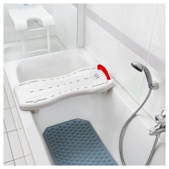 Planche de bain ergonomique Benny : sécurité et design pour toujours plus de confort - Drive Devilbiss (Dupont Médical)